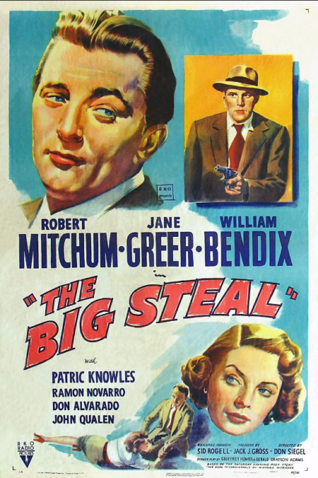 Poster for the movie The Big Steal