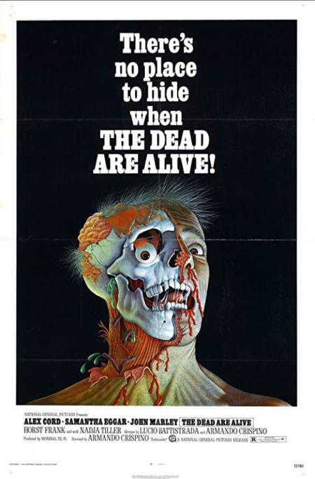 Poster for the movie The Dead Are Alive