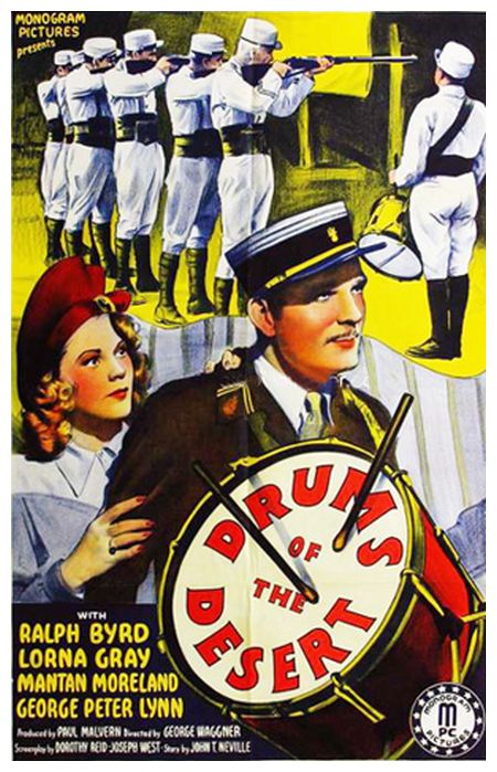 Poster for the movie Drums of the Desert