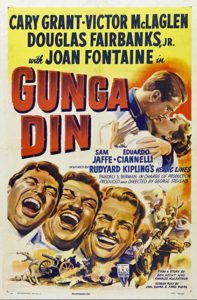 Poster for the movie Gunga Din