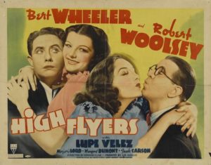 Half-sheet poster for the movie High Flyers