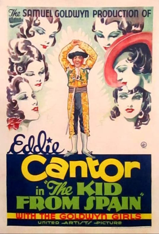 Poster for the movie The Kid from Spain
