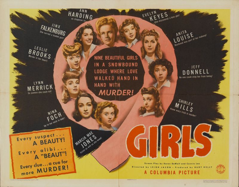 Poster for the movie Nine Girls
