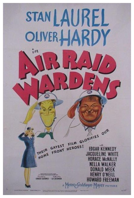 Poster for the movie Air Raid Wardens