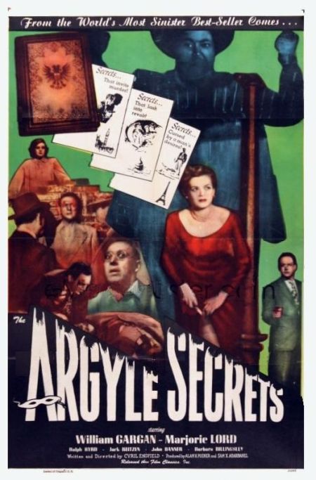 Poster for the movie The Argyle Secrets