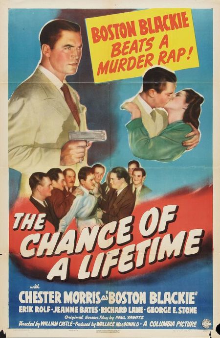 Poster for the movie The Chance of a Lifetime