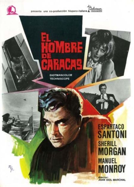 Poster for the movie El hombre de Caracas