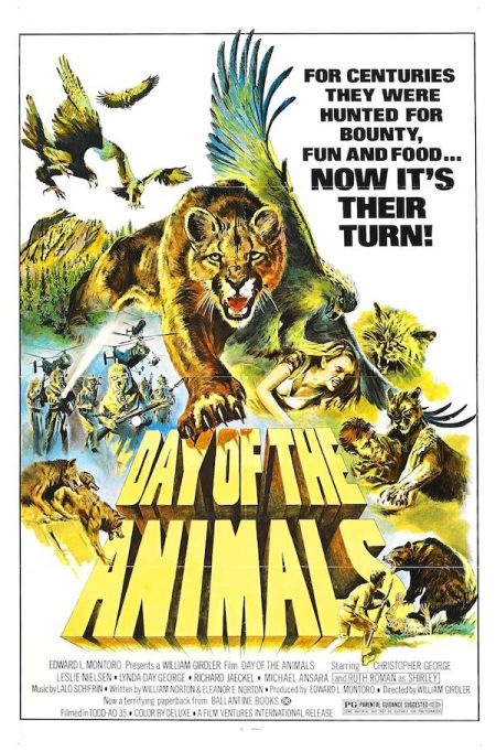 Poster for the movie Day of the Animals