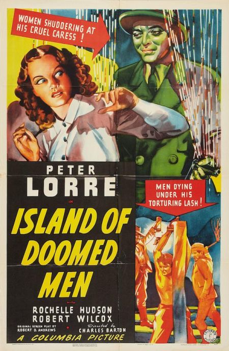 Poster for the movie Island of Doomed Men