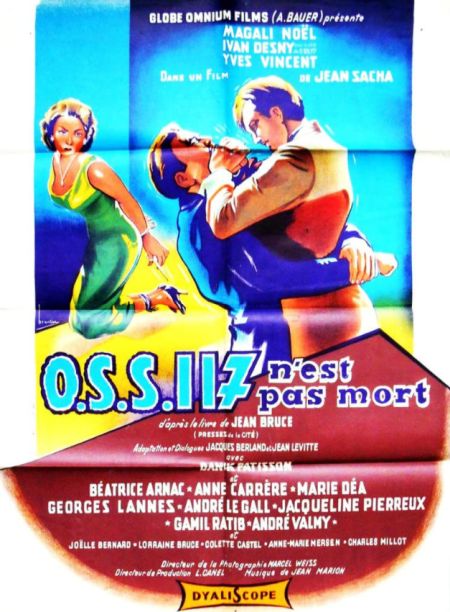 Poster for the movie O.S.S. 117 n'est pas mort
