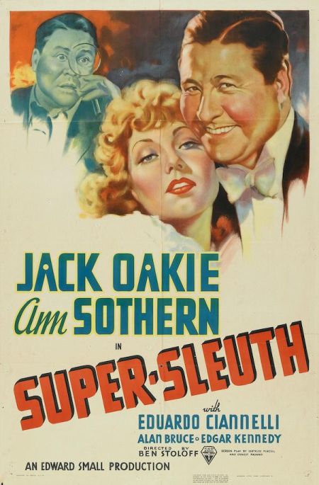 Poster for the movie Super-Sleuth