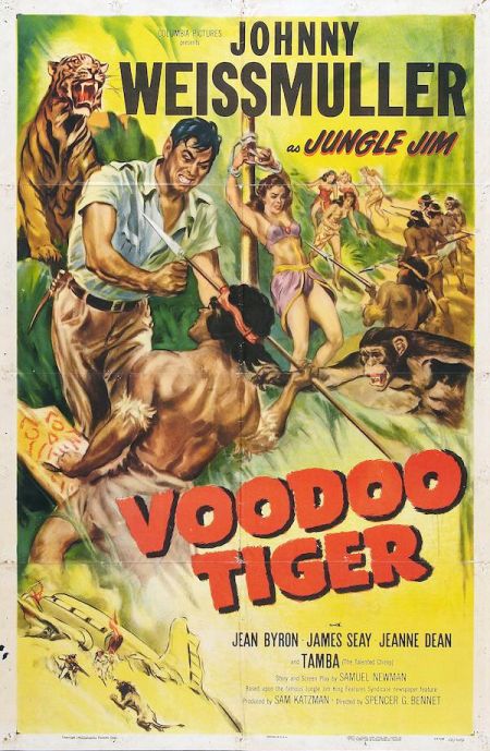 Poster for the movie Voodoo Tiger