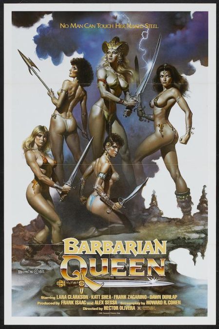 Poster for the movie Barbarian Queen