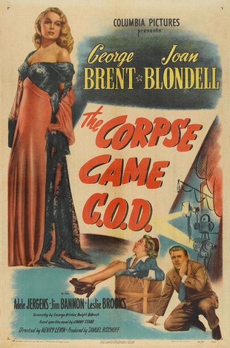 Poster for the movie The Corpse Came C.O.D.