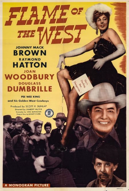 Poster for the movie Flame of the West