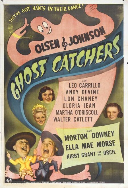Poster for the movie Ghost Catchers