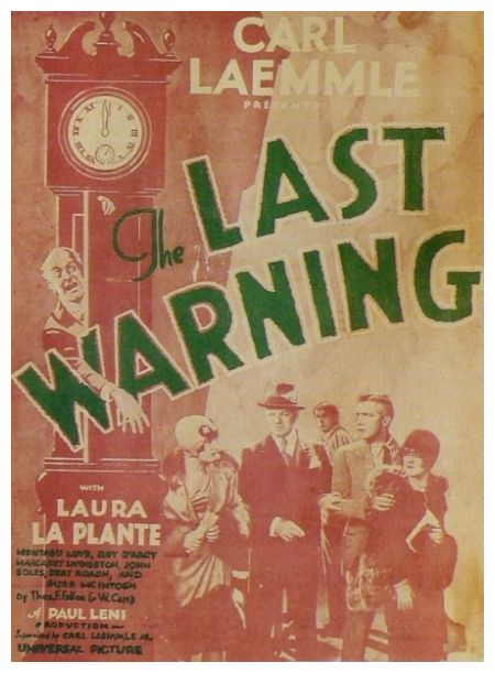 The Last Warning (Universal, 1928)