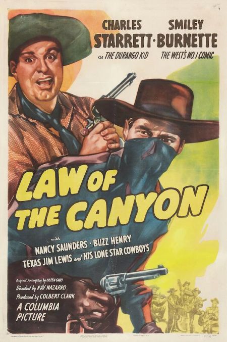 Poster for the movie Law of the Canyon