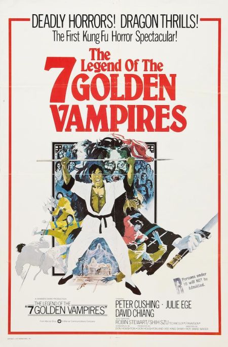 The Legend of the 7 Golden Vampires (Hammer-Shaw Brothers, 1974)