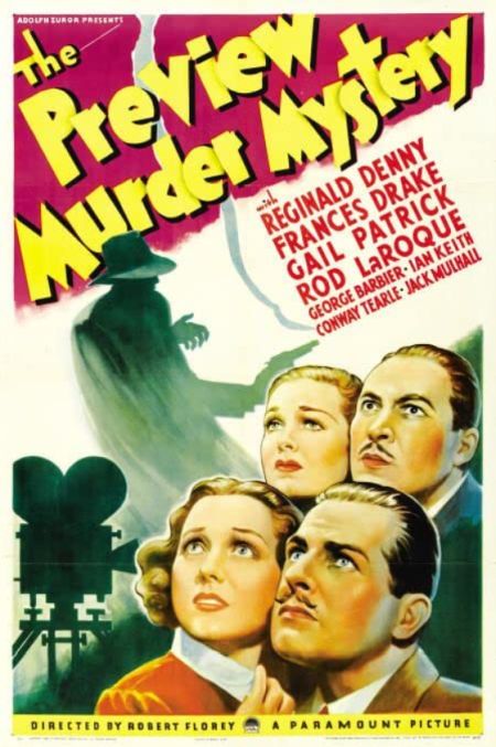 Poster for the movie The Preview Murder Mystery