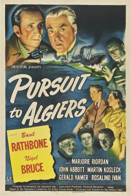 Poster for the movie Pursuit to Algiers