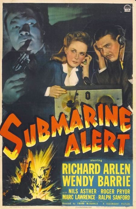 Poster for the movie Submarine Alert