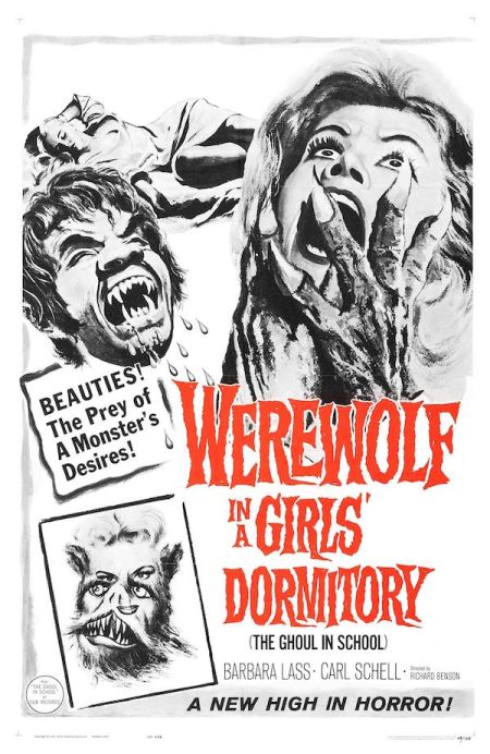 Werewolf in a Girls’ Dormitory (1961; MGM, 1963)