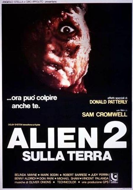 Poster for the movie Alien 2 - Sulla Terra