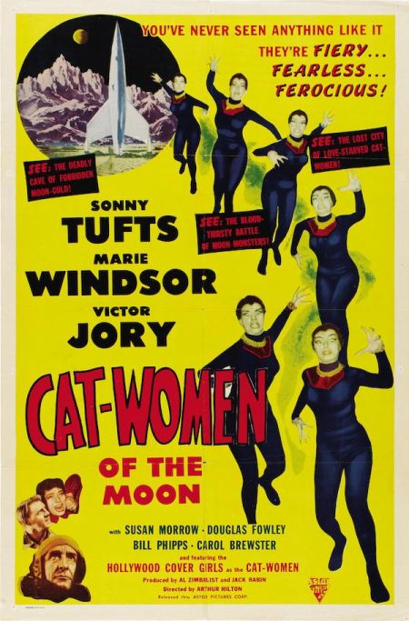 Poster for the movie Cat-Women of the Moon