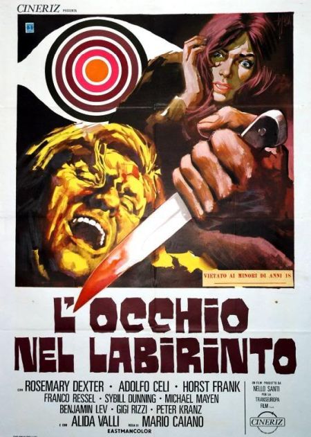 Poster for the movie Eye in the Labyrinth