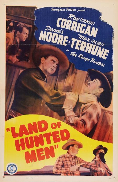 Poster for the movie Land of Hunted Men