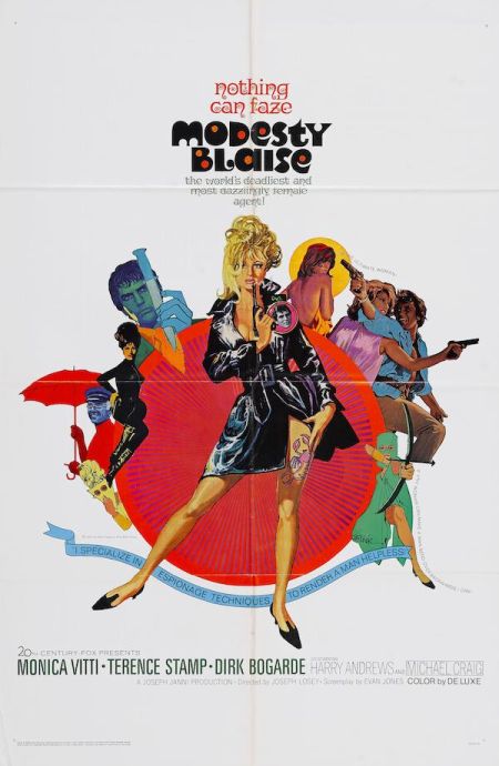 Poster for the movie Modesty Blaise