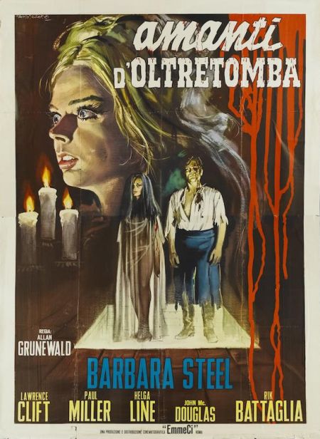 Poster for the movie Amanti d'oltretomba