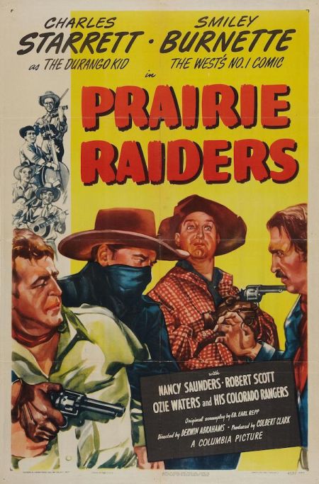 Poster for the movie Prairie Raiders