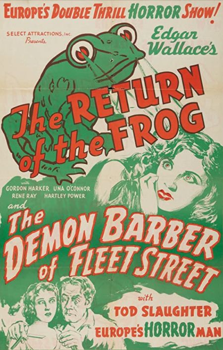 Poster for the movie The Return of the Frog