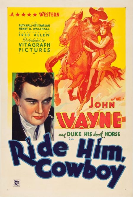 Poster for the movie Ride Him, Cowboy