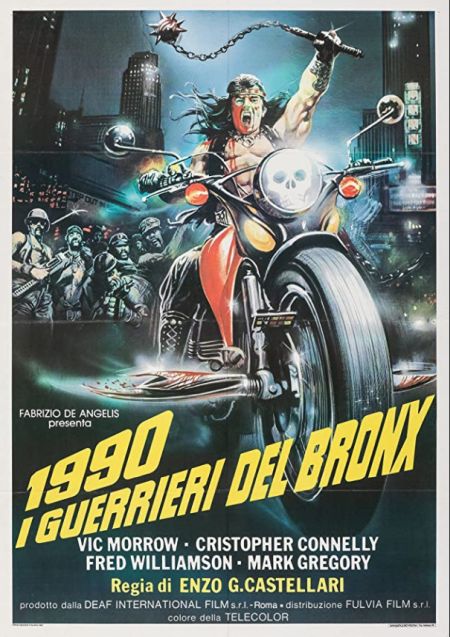 Poster for the movie 1990: I guerrieri del Bronx