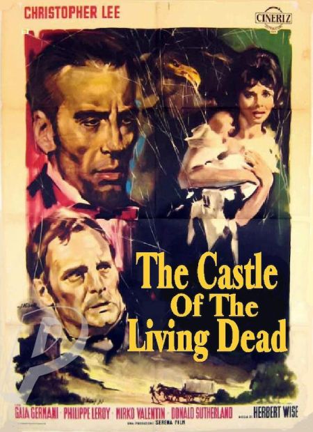 Poster for the movie The Castle of the Living Dead