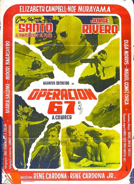 Poster for the movie Operacion 67