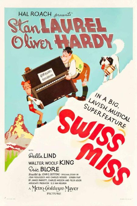 Poster for the movie Swiss Miss