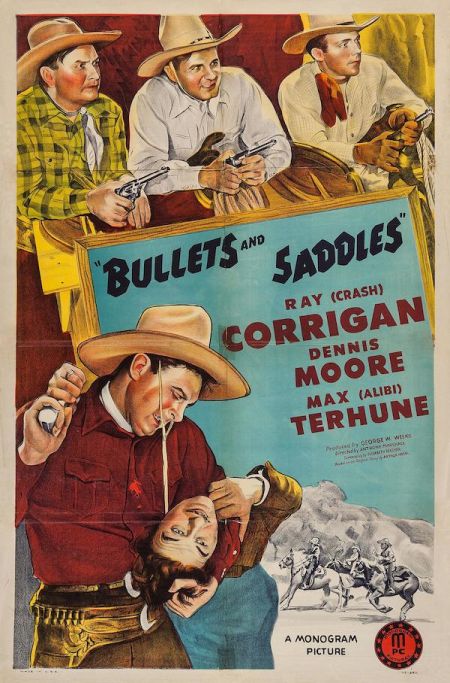 Poster for the movie Bullets and Saddles