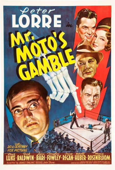 Poster for the movie Mr. Moto's Gamble