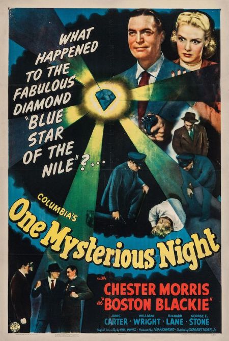 Poster for the movie One Mysterious Night