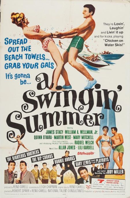 Poster for the movie A Swingin' Summer