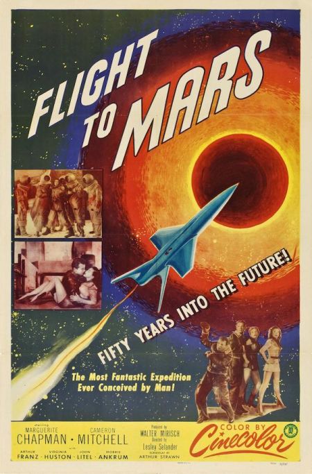 Poster for the movie Flight to Mars