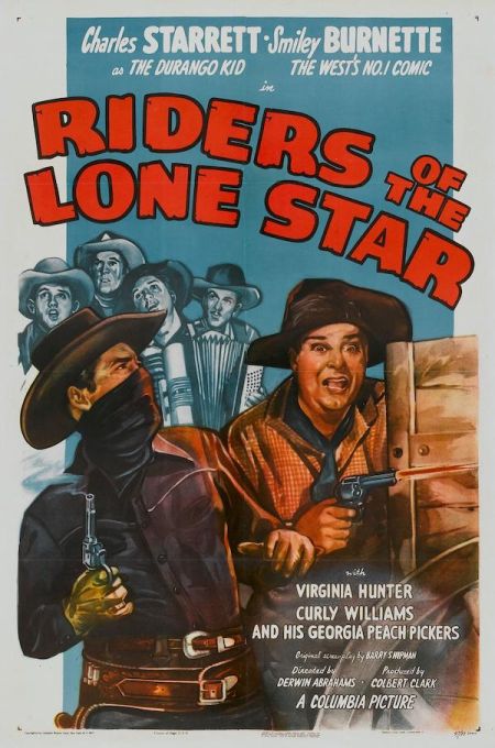 Poster for the movie Riders of the Lone Star