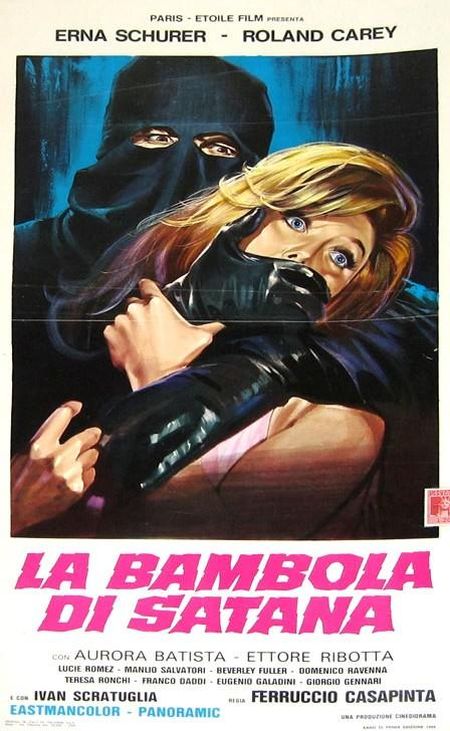 Poster for the movie La bambola di Satana