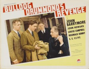 Lobby card for Bulldog Drummond's Revenge