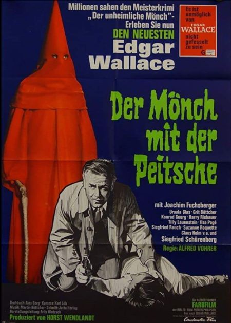 Poster for the movie Der Mönch mit der Peitsche