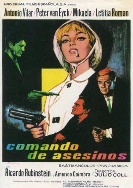 Poster for the movie Comando de asesinos